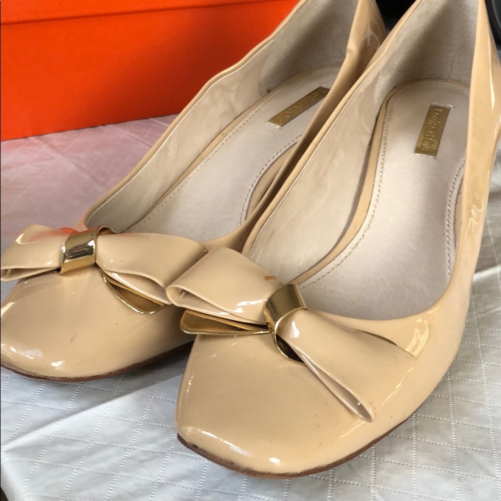 Louise et Cie tan shoes with bow